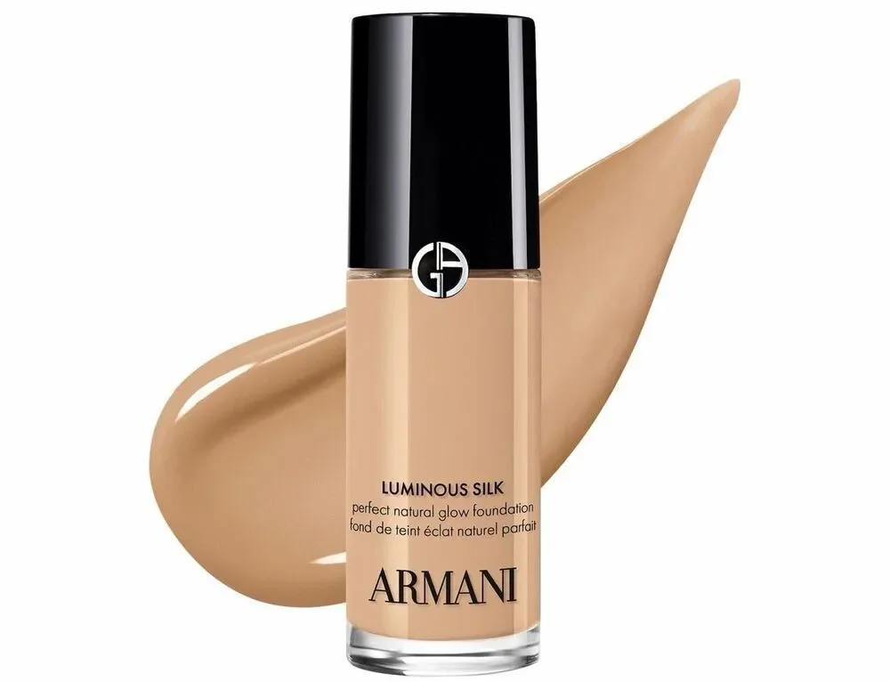 NWT ARMANI BEAUTY Mini Luminous Silk Natural Glow Blurring Liquid Foundation wit